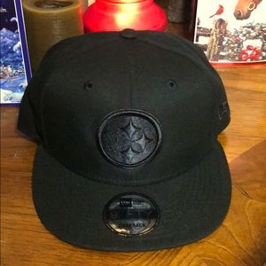 Steelers all black hat!